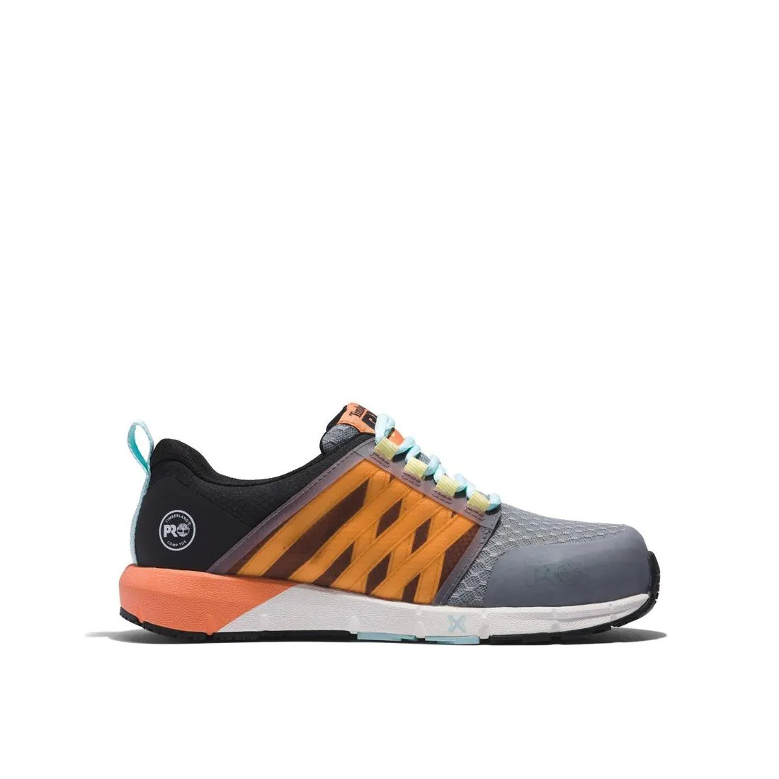 WOMEN'S RADIUS COMPOSITETOE WORK SHOE GREY/ORANGE