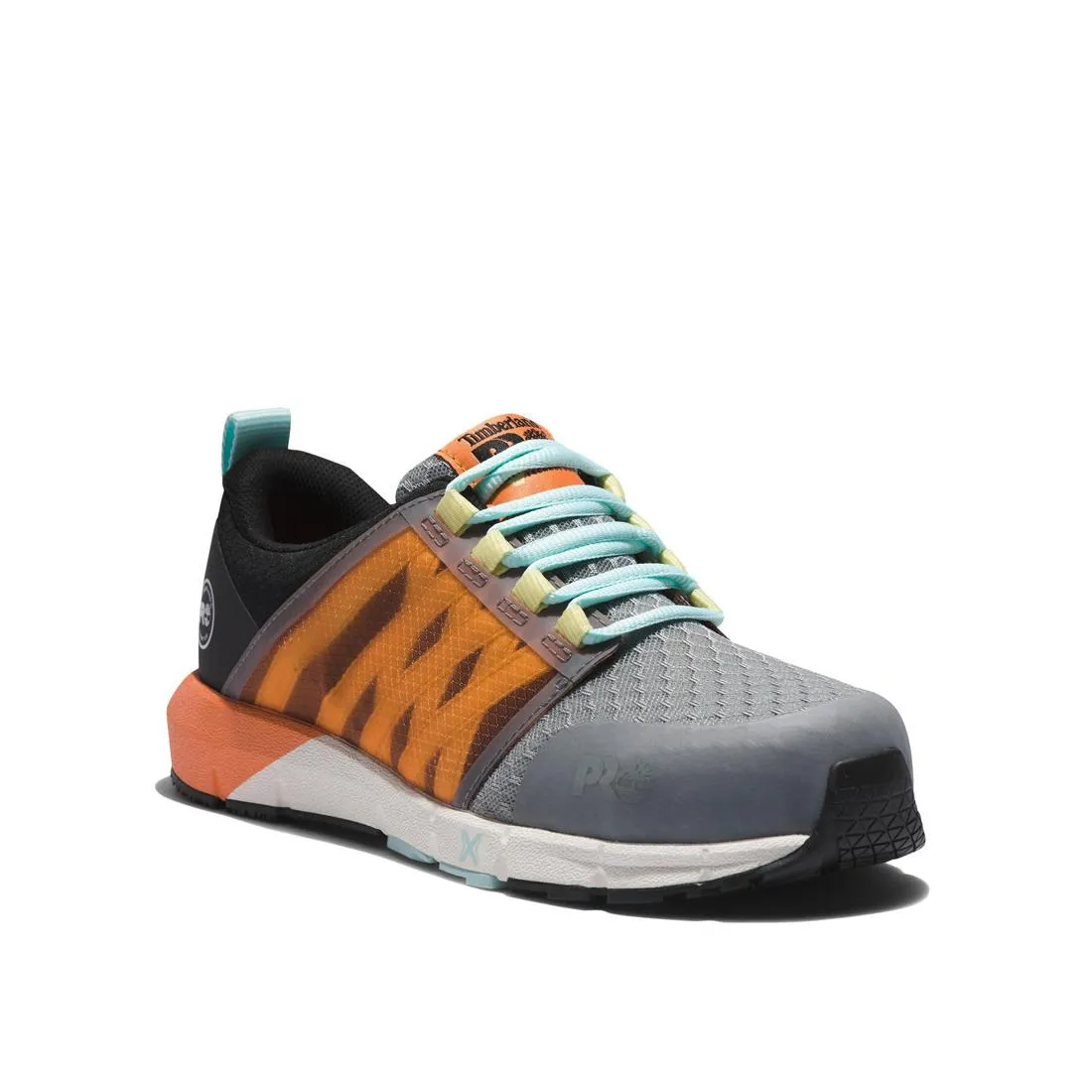 WOMEN'S RADIUS COMPOSITETOE WORK SHOE GREY/ORANGE