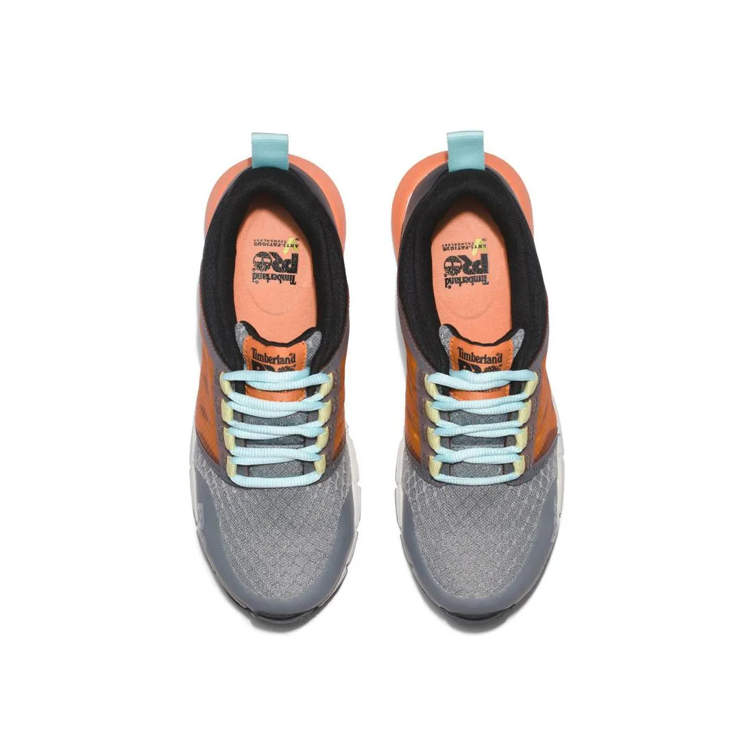WOMEN'S RADIUS COMPOSITETOE WORK SHOE GREY/ORANGE