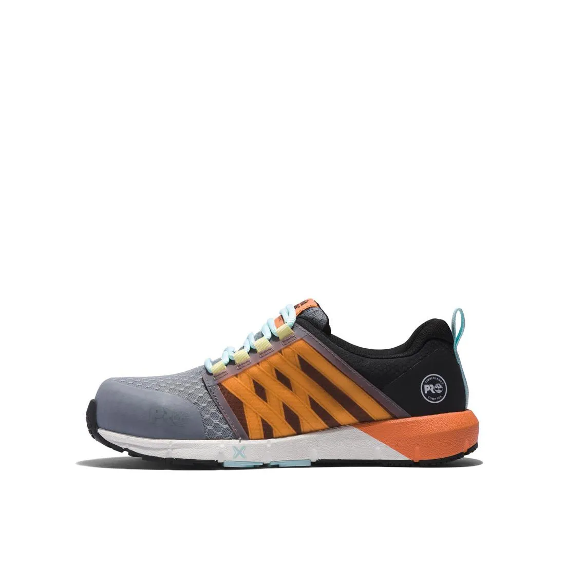 WOMEN'S RADIUS COMPOSITETOE WORK SHOE GREY/ORANGE