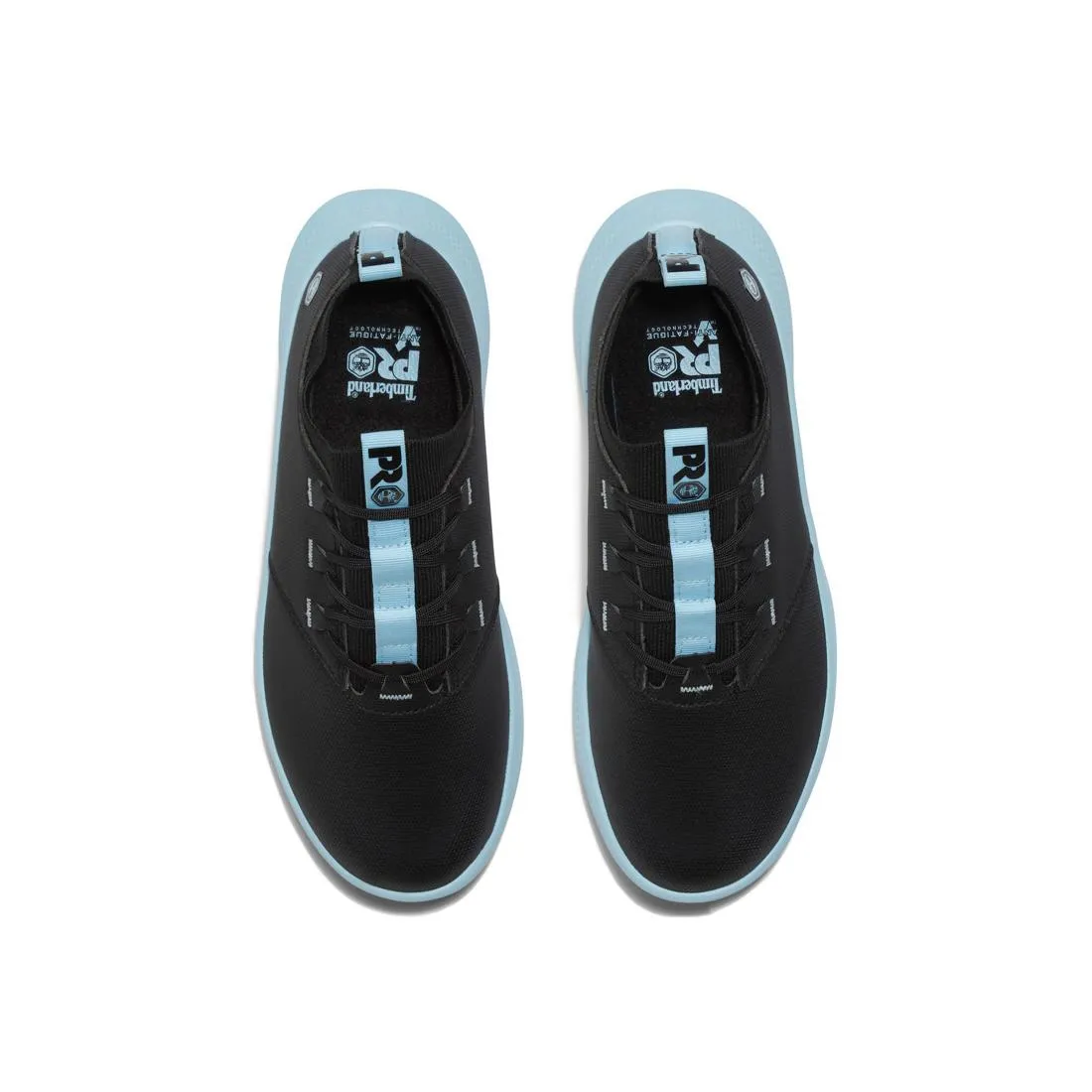 WOMEN'S SOLACE MAX SOFTTOE SLIPON SHOE BLACK/BLUE