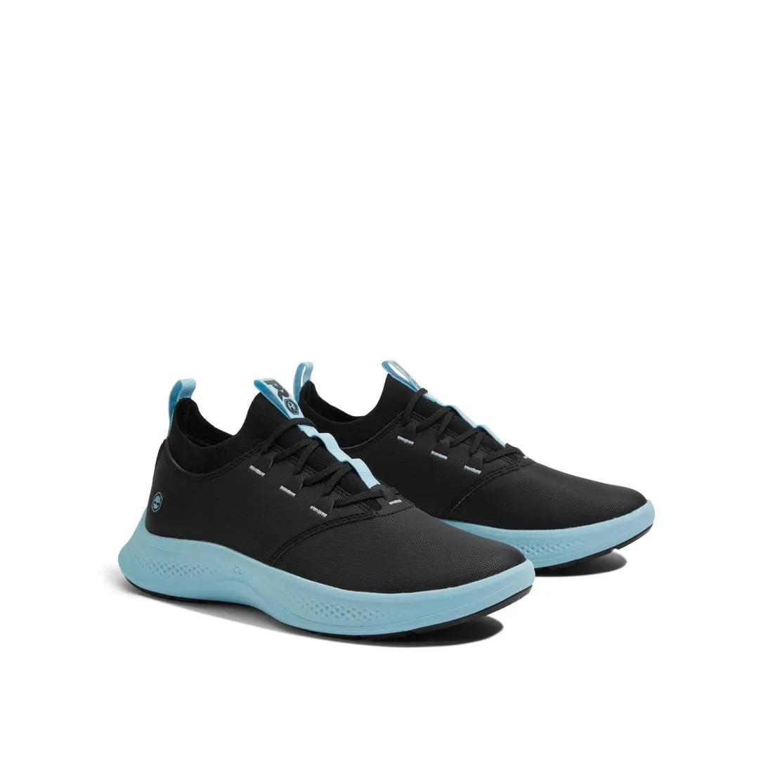 WOMEN'S SOLACE MAX SOFTTOE SLIPON SHOE BLACK/BLUE