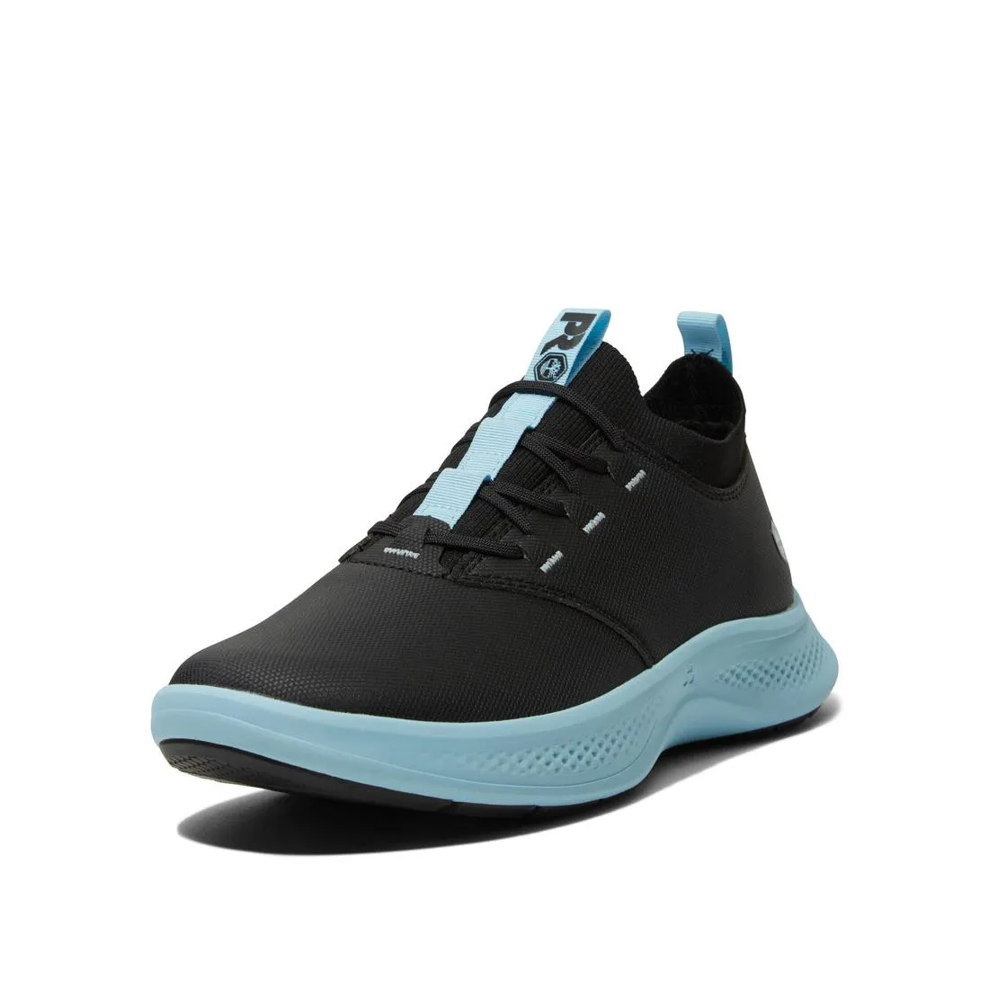 WOMEN'S SOLACE MAX SOFTTOE SLIPON SHOE BLACK/BLUE
