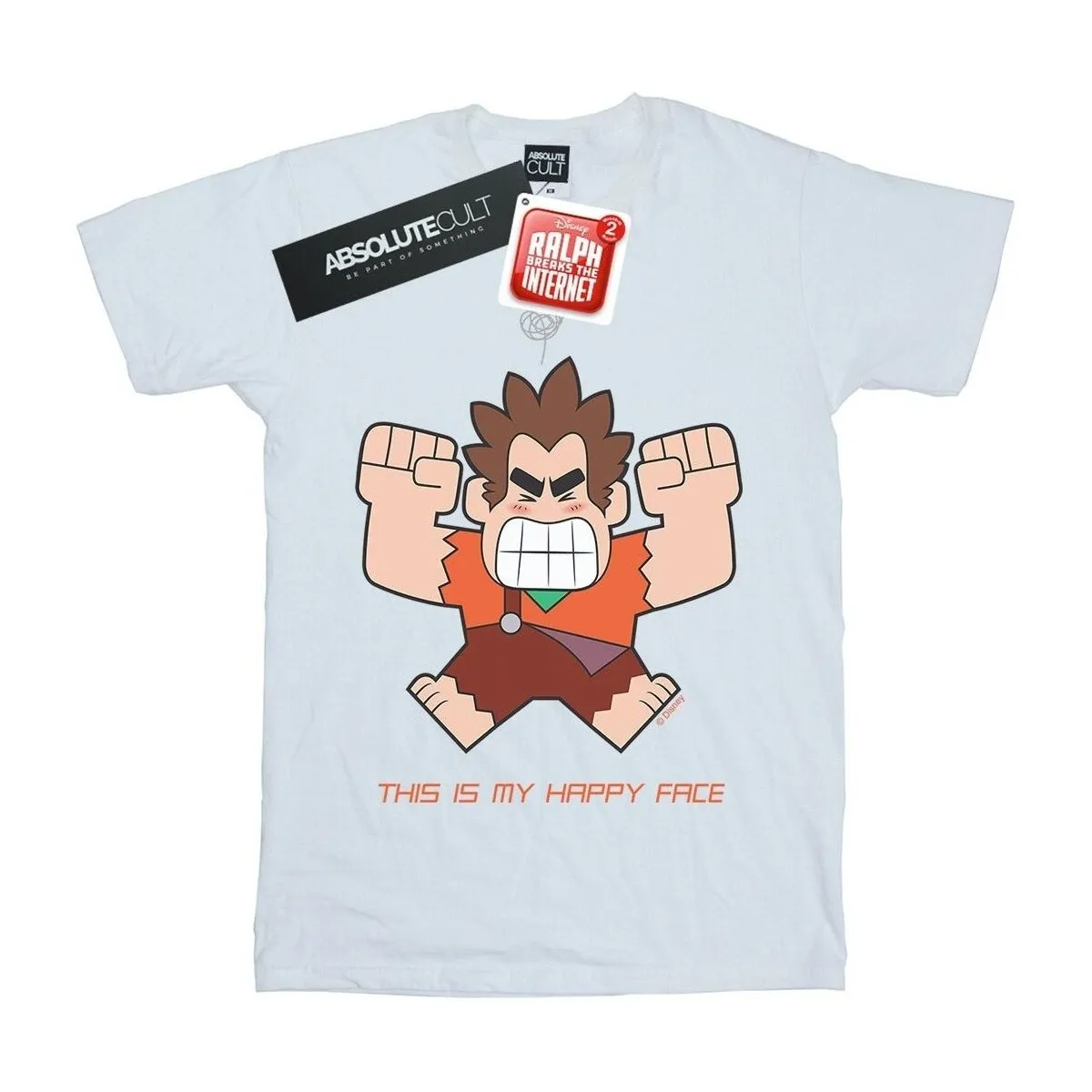 Wreck It Ralph Happy Face