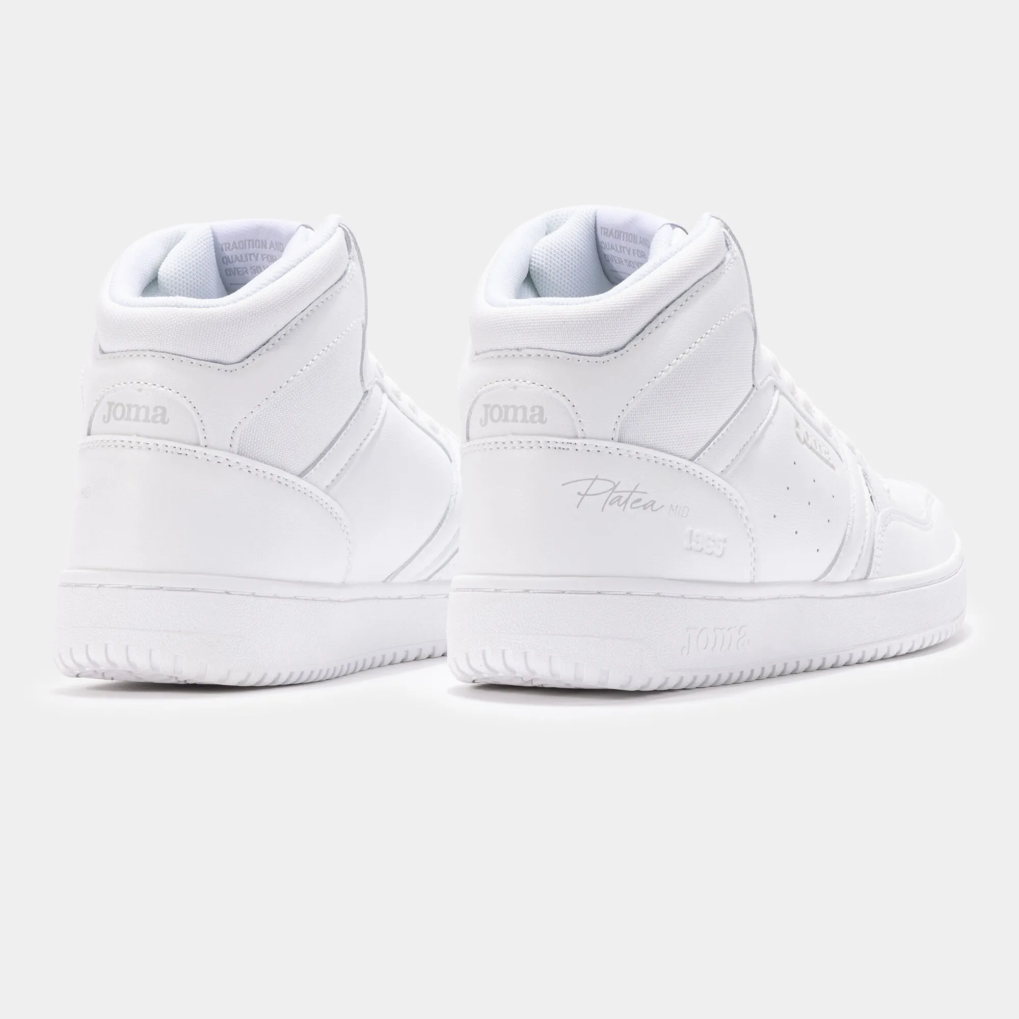 Zapatillas casual C.Platea Mid Lady 23 mujer blanco
