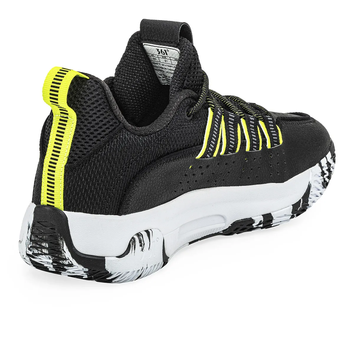 Zapatillas De Basquet 361° Pull Up 1.5 Negra