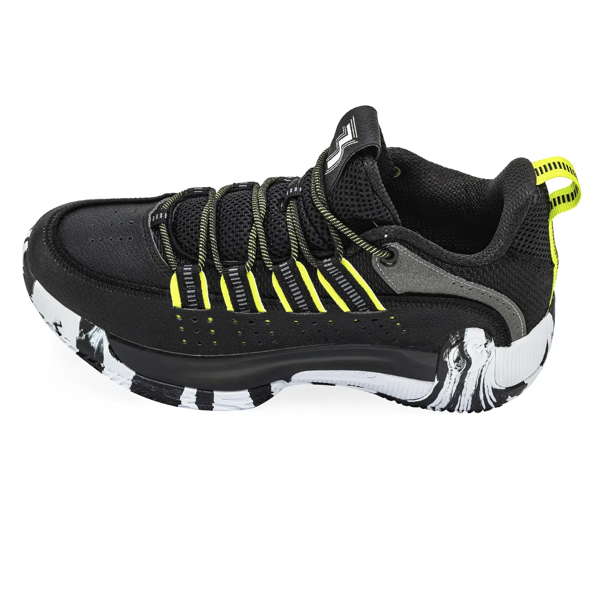 Zapatillas De Basquet 361° Pull Up 1.5 Negra