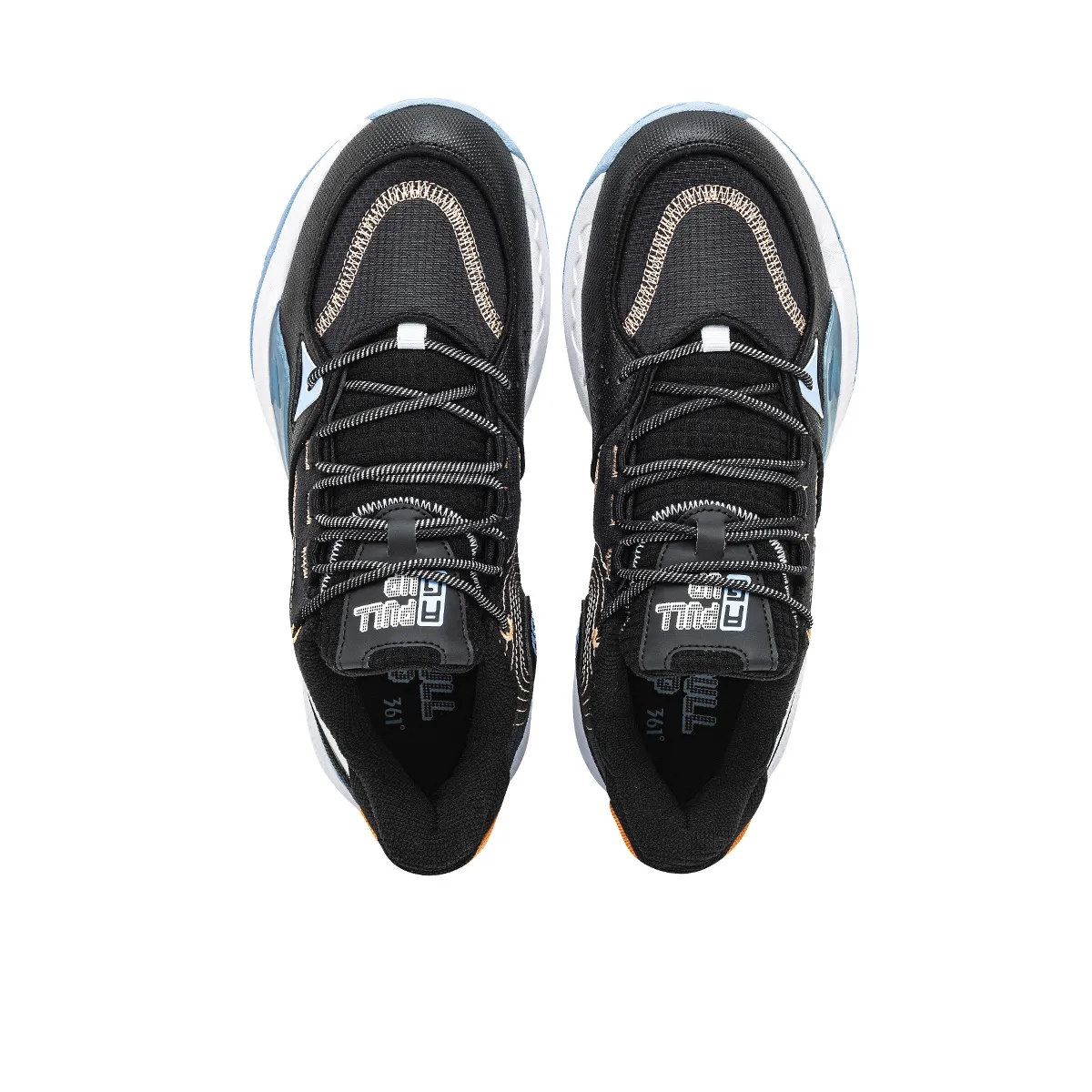 Zapatillas De Basquet 361° Pull Up 2.0 Negra