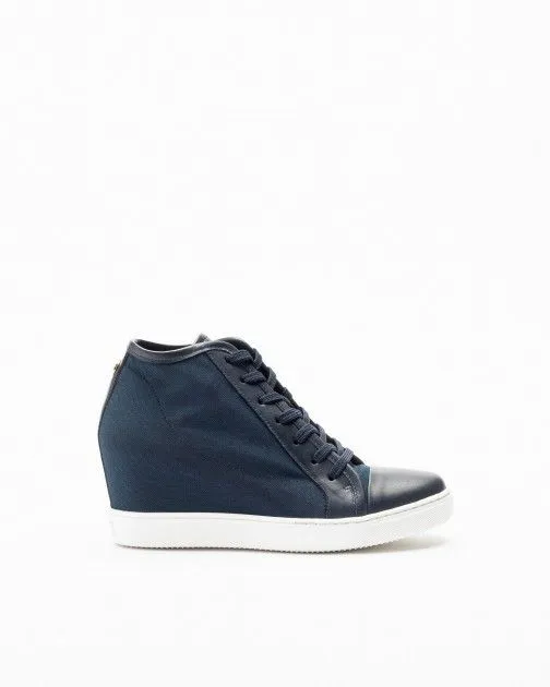 zapatillas de cuña PROF 8876 Azul