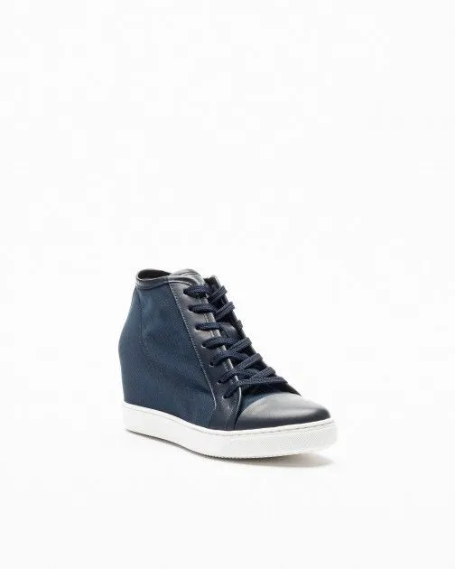 zapatillas de cuña PROF 8876 Azul