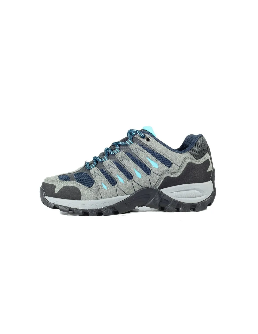 ZAPATILLAS DE MONTAñA HITEC CORZO LOW WATERPROOF COOL GRIS MUJER