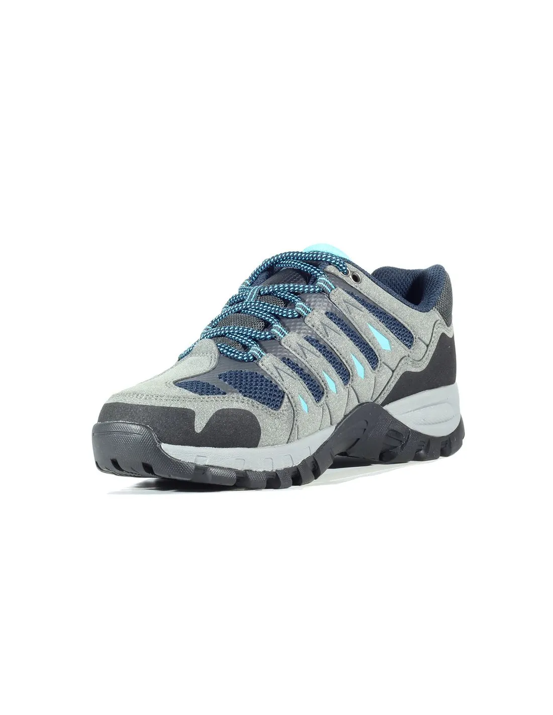 ZAPATILLAS DE MONTAñA HITEC CORZO LOW WATERPROOF COOL GRIS MUJER