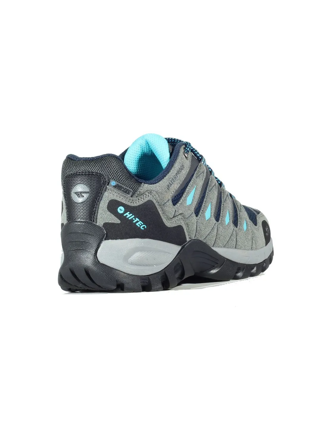 ZAPATILLAS DE MONTAñA HITEC CORZO LOW WATERPROOF COOL GRIS MUJER
