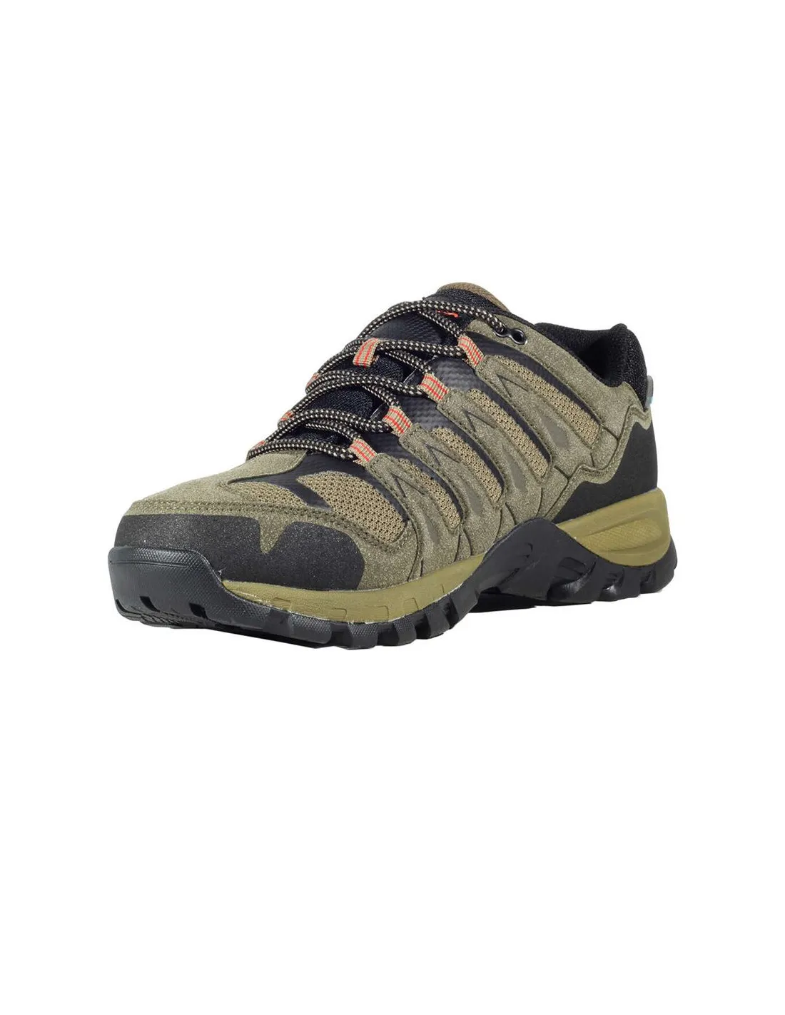 ZAPATILLAS DE MONTAñA HITEC CORZO LOW WATERPROOF VERDE HOMBRE