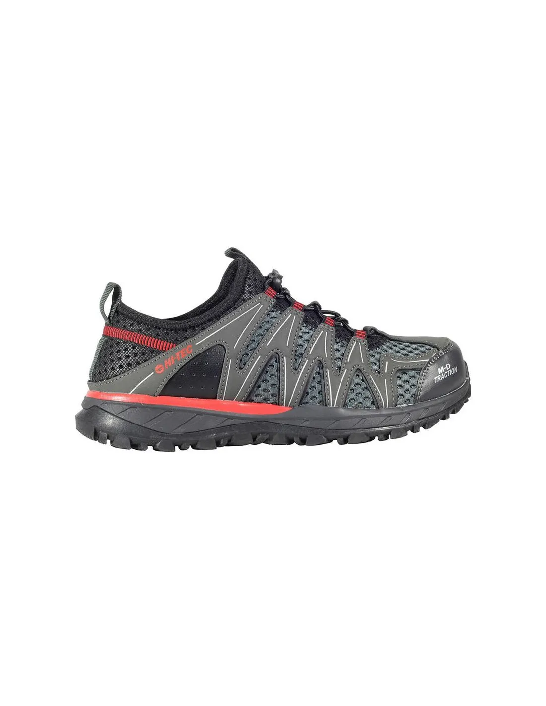 ZAPATILLAS DE MONTAñA HITEC HIKER VENT GRIS HOMBRE