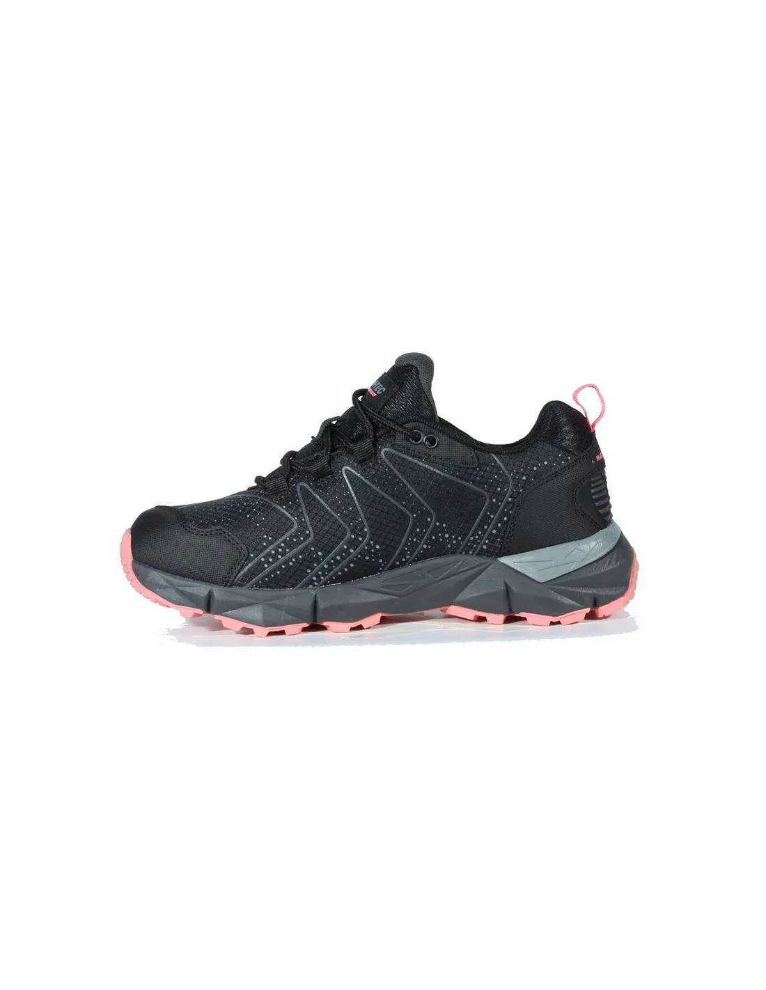 ZAPATILLAS DE MONTAñA HITEC KINYETI WATERPROOF BLACK/GEORGIA PEACH MUJER