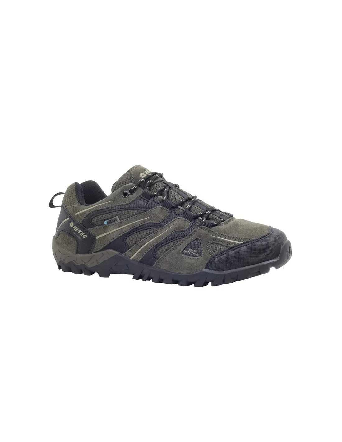 ZAPATILLAS DE MONTAñA HITEC QUERCUS LOW WP M BROWN
