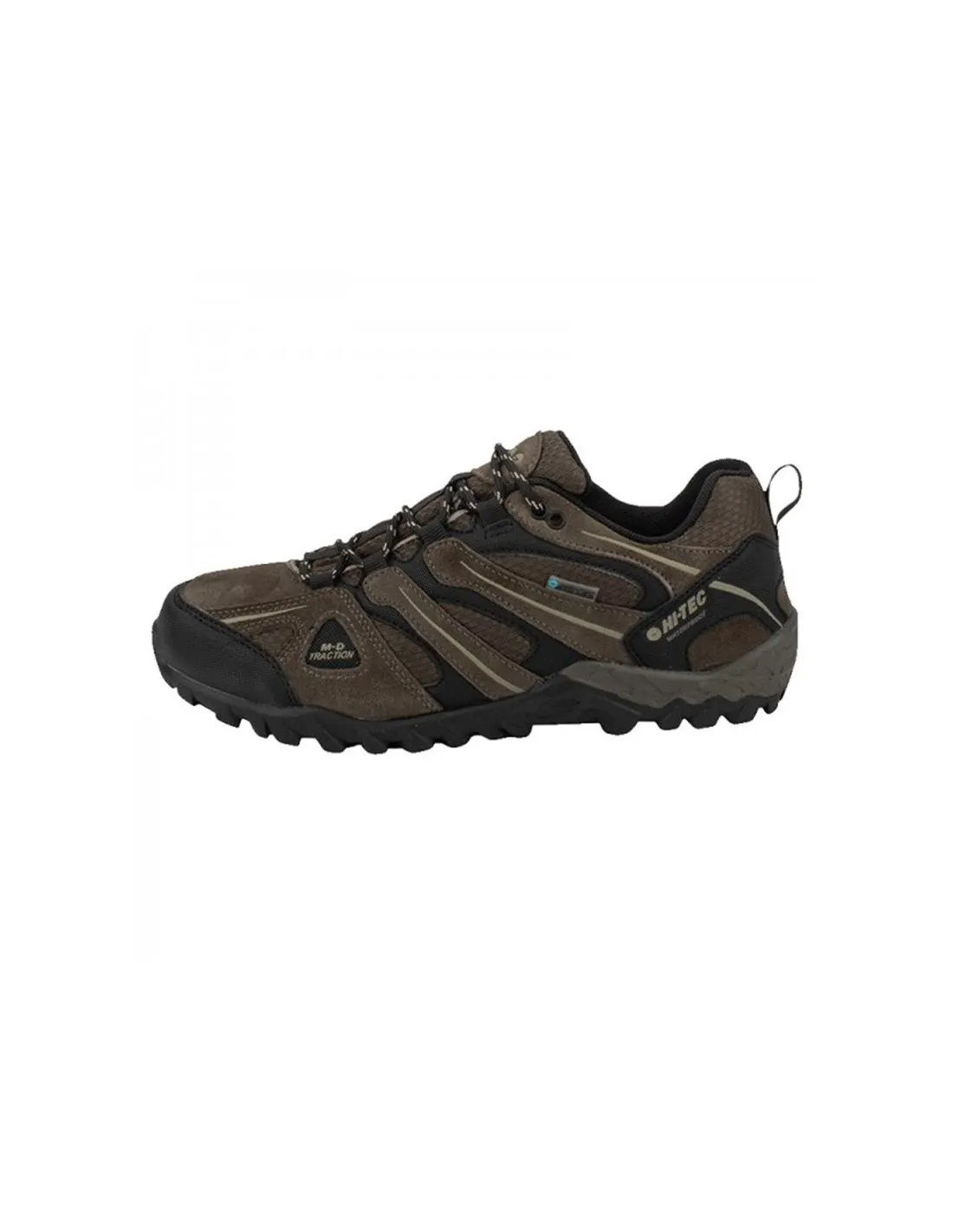 ZAPATILLAS DE MONTAñA HITEC QUERCUS LOW WP M BROWN