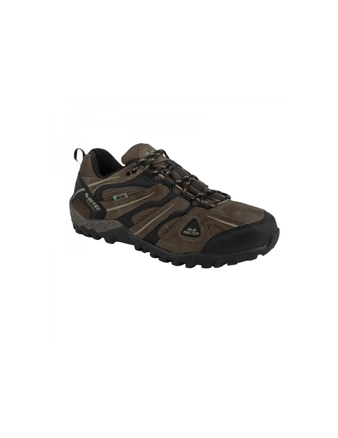 ZAPATILLAS DE MONTAñA HITEC QUERCUS LOW WP M BROWN