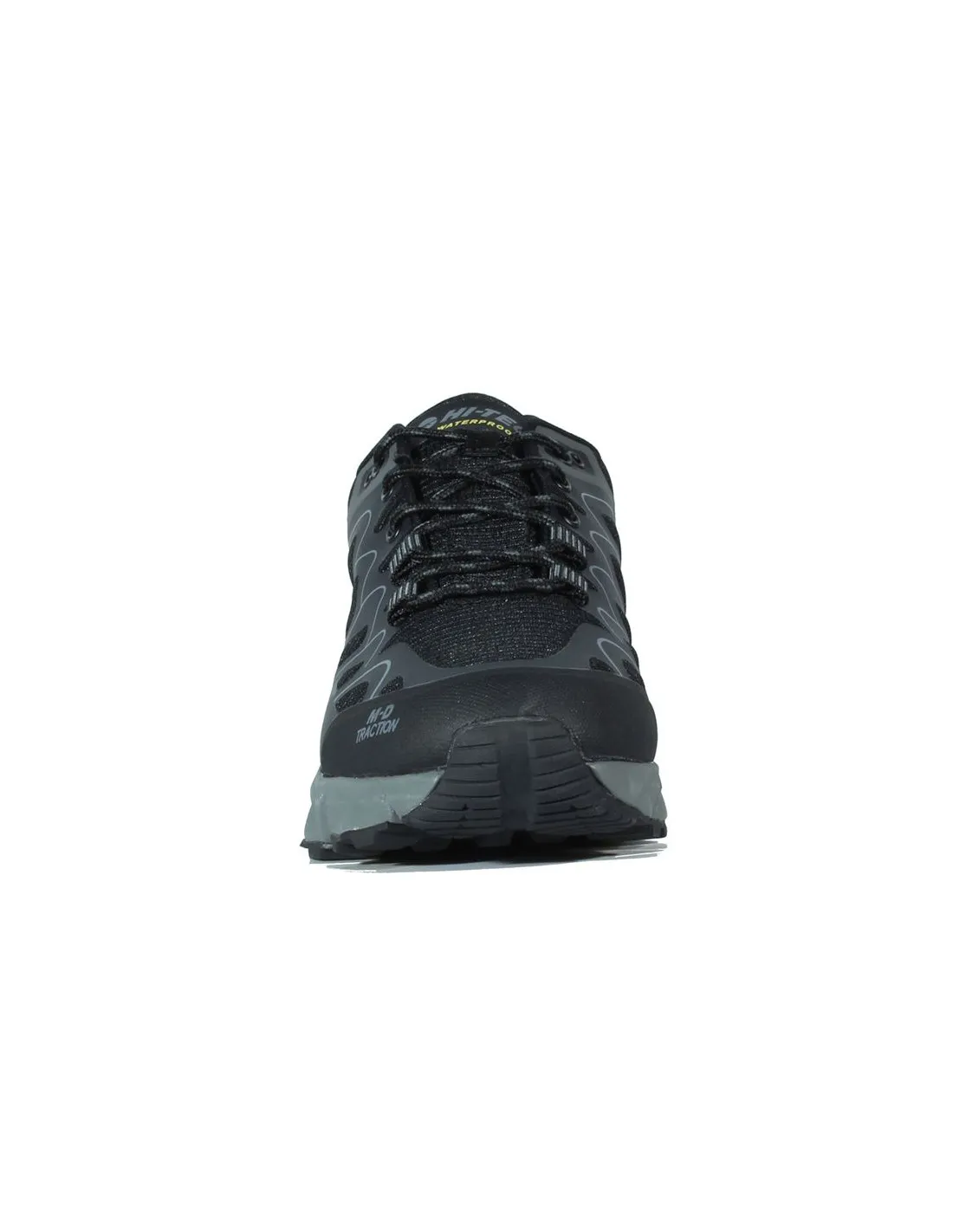 ZAPATILLAS DE MONTAñA HITEC SOIRA LOW WATERPROOF CHARCOAL/SUPER LEMON HOMBRE