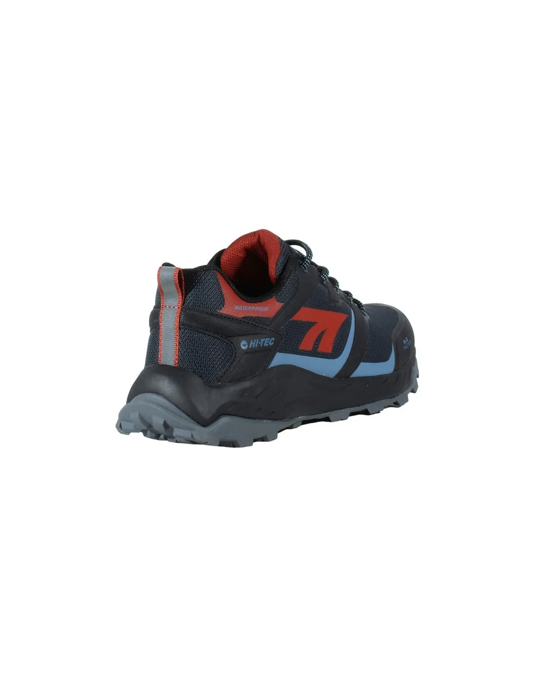 ZAPATILLAS DE MONTAñA HITEC TOUBKAL LOW WP HOMBRE NEGRO