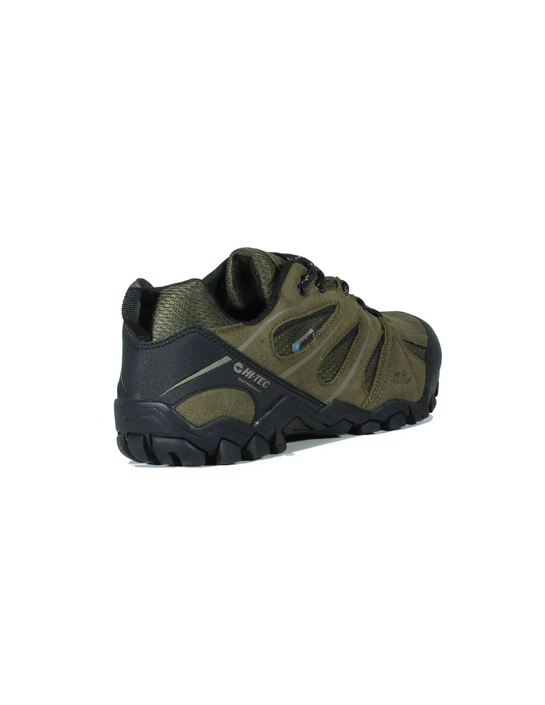 ZAPATILLAS DE MONTAñA HITEC WALKER WATERPROOF VERDE HOMBRE