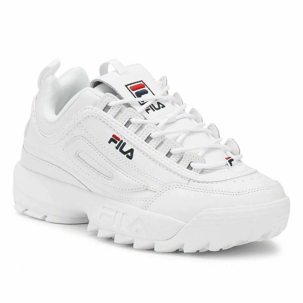 ZAPATILLAS FILA URBANAS MUJER 5FM00002125 DISRUPTOR II PREMIUM BLANCO