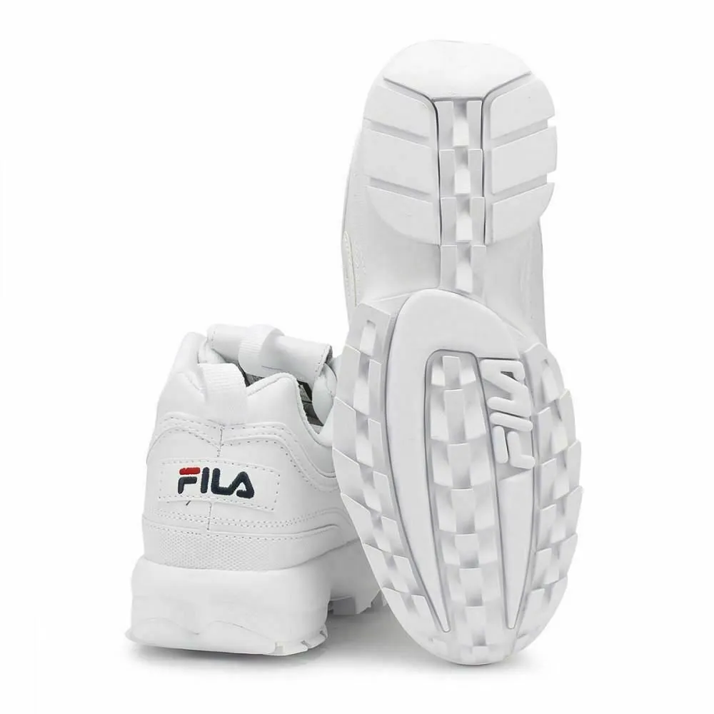 ZAPATILLAS FILA URBANAS MUJER 5FM00002125 DISRUPTOR II PREMIUM BLANCO