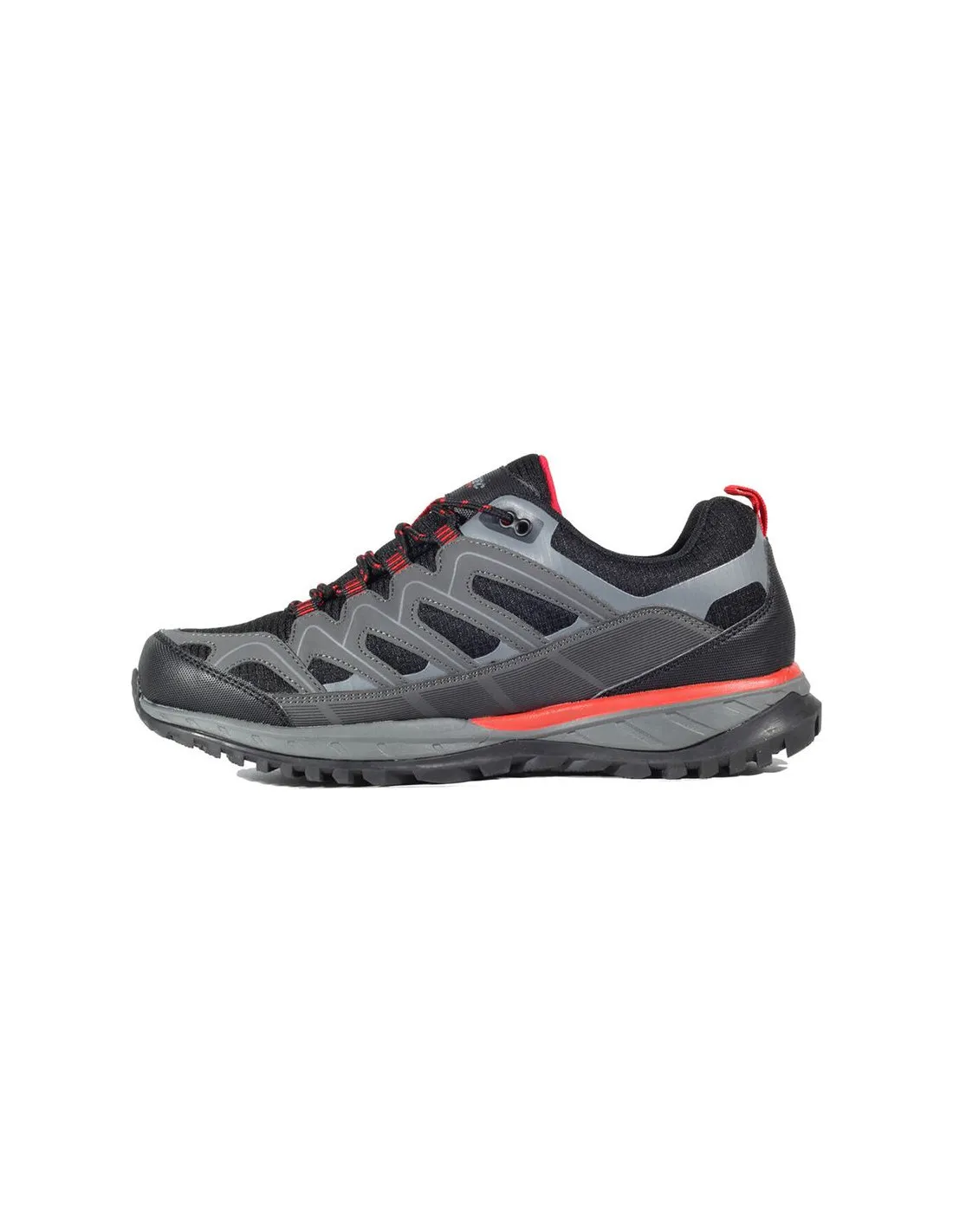 ZAPATILLAS NEGRAS DE MONTAñA HITEC LANDER LOW HOMBRE