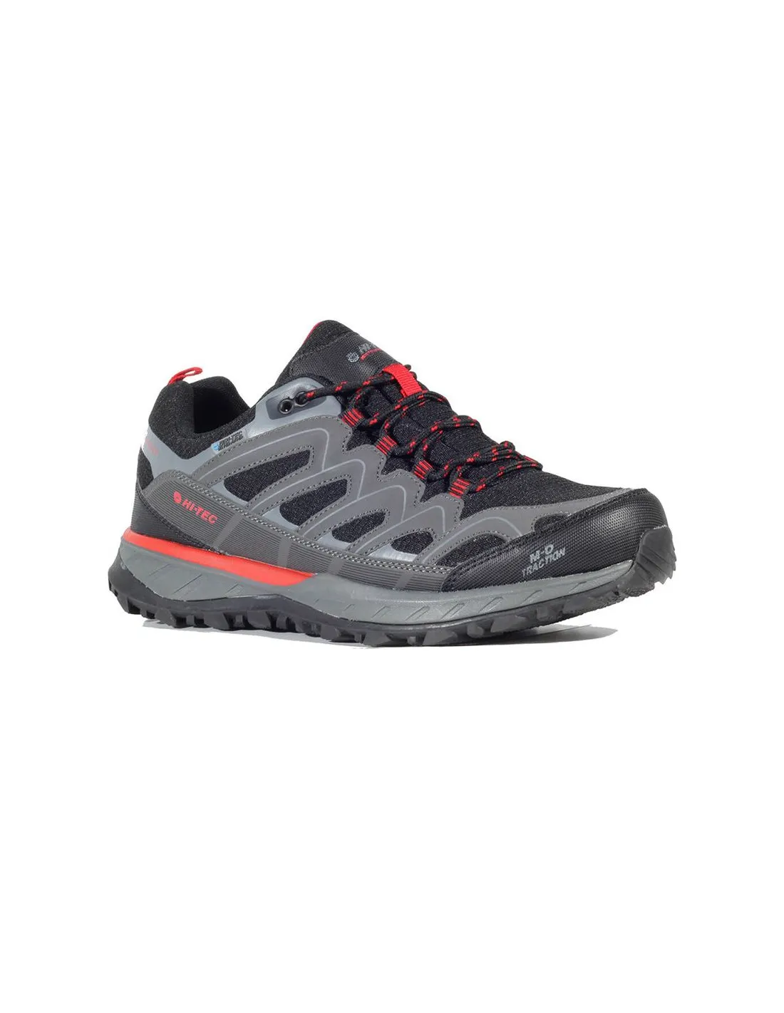 ZAPATILLAS NEGRAS DE MONTAñA HITEC LANDER LOW HOMBRE