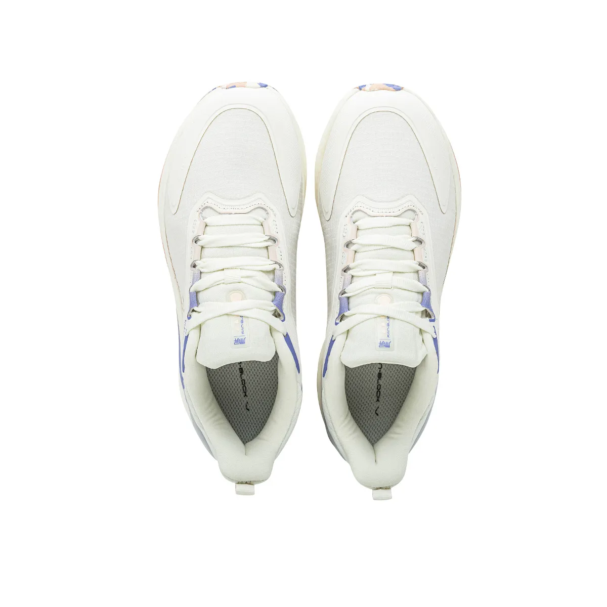 Zapatillas Running 361° Cushioning Mujer Crudo