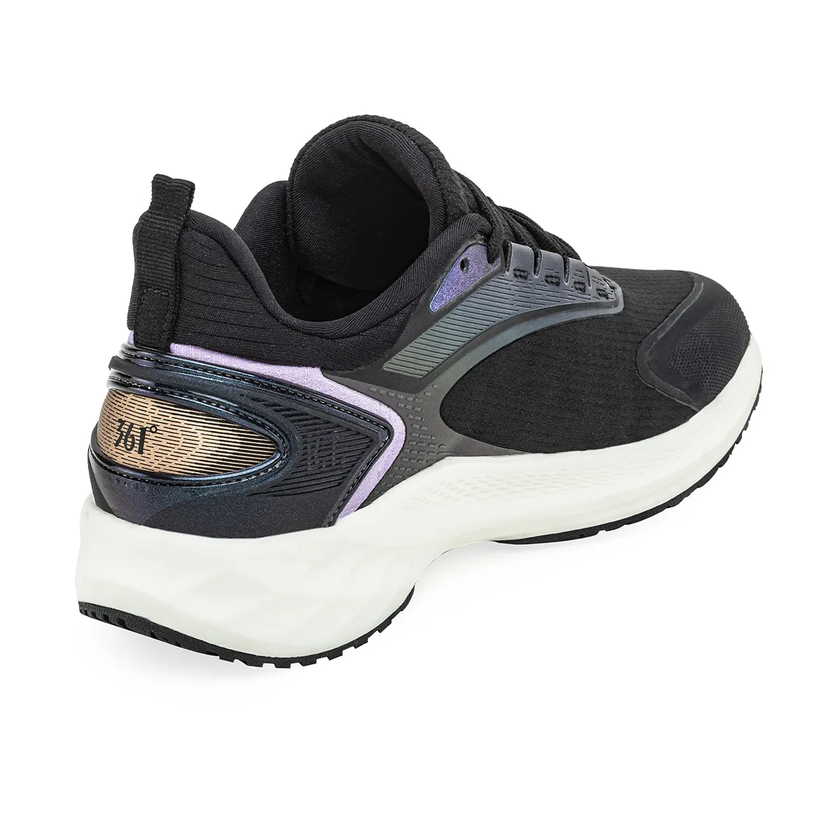 Zapatillas Running 361° Cushioning Mujer Negra