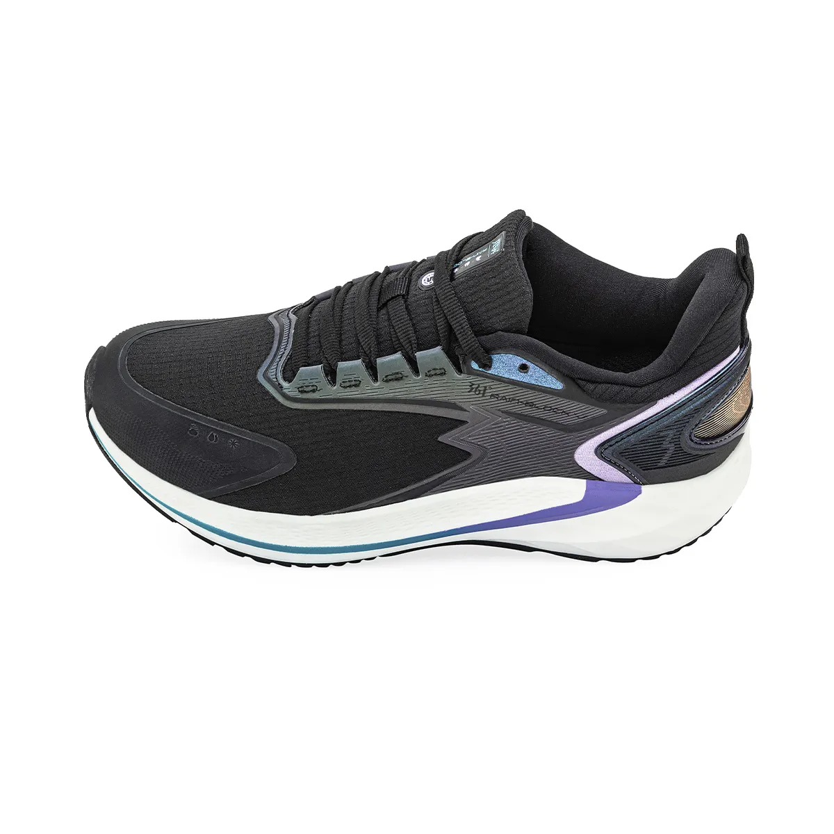 Zapatillas Running 361° Cushioning Mujer Negra