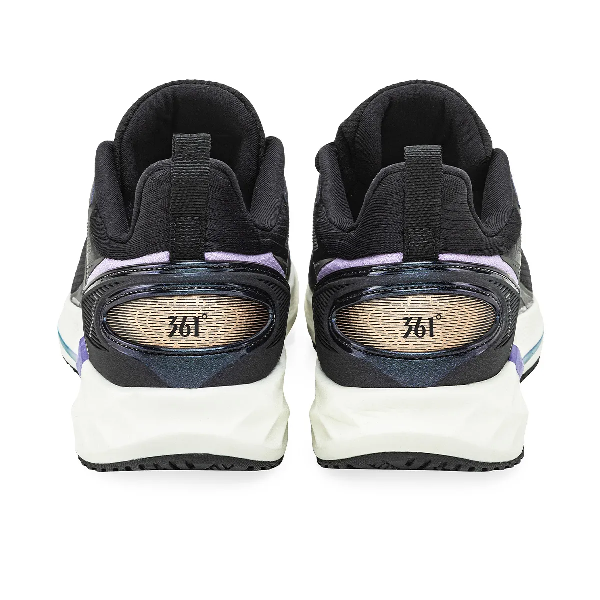 Zapatillas Running 361° Cushioning Mujer Negra