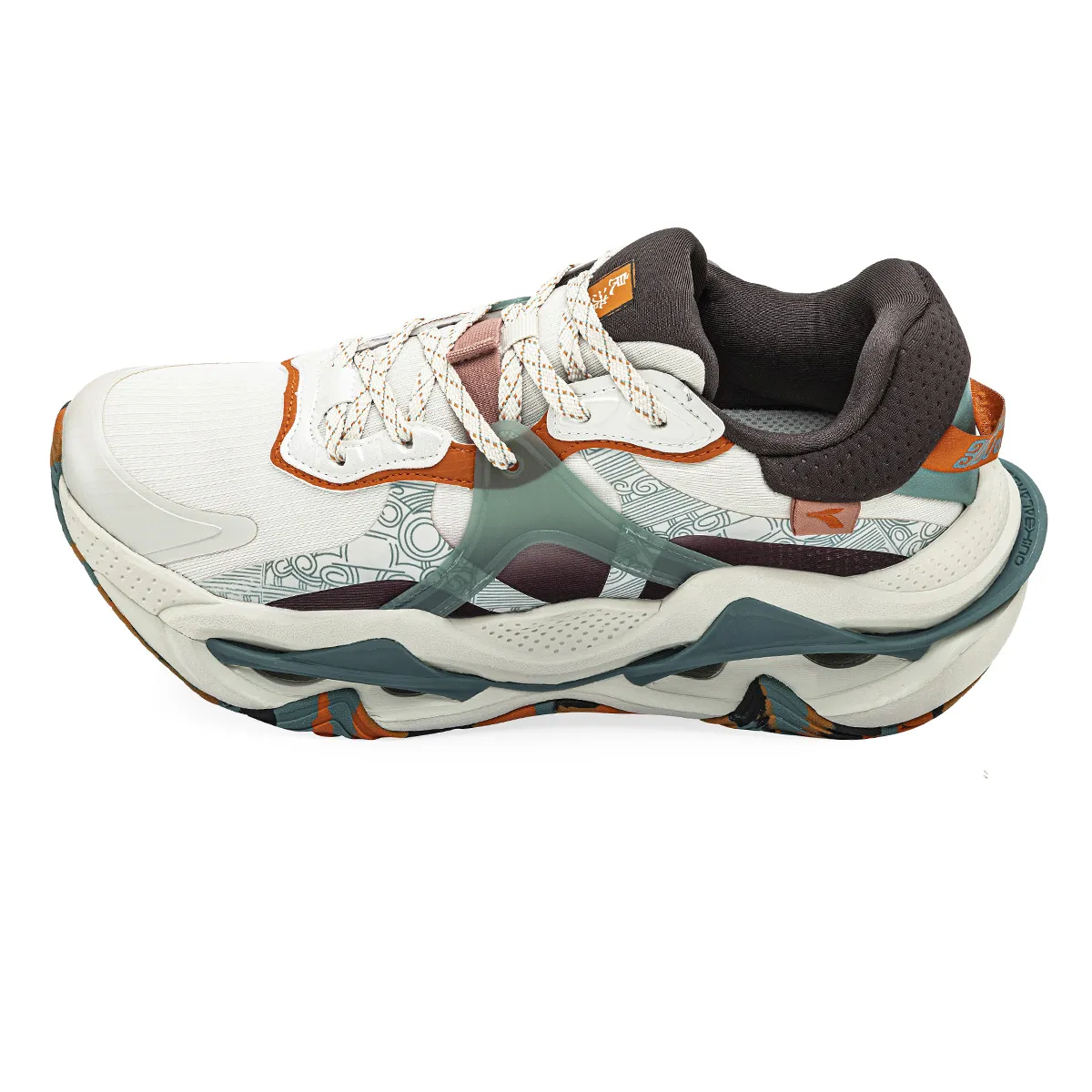 Zapatillas Running 361° Performance Crudo