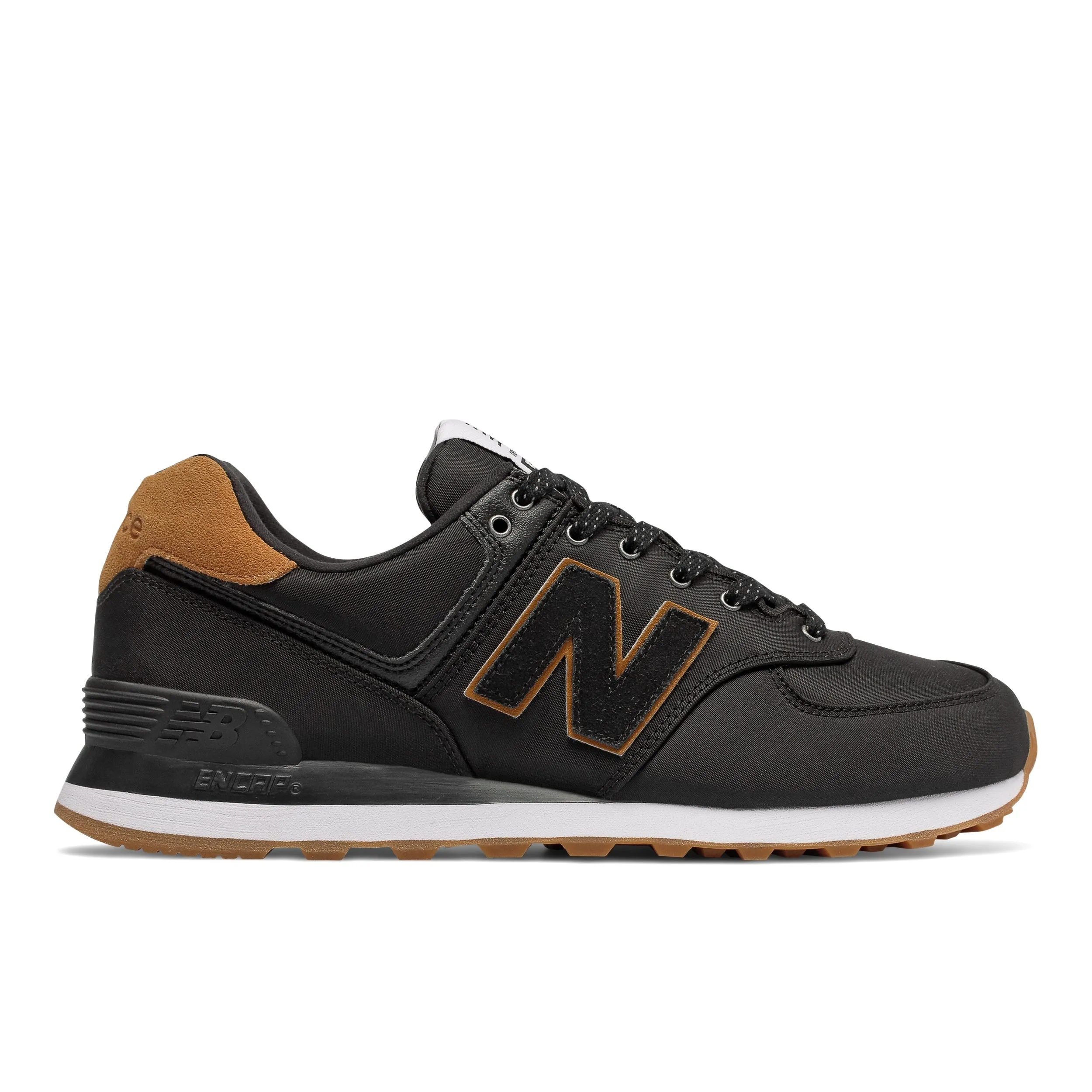 Zapatillas Urbanas Hombre New Balance 574 Negra/Café