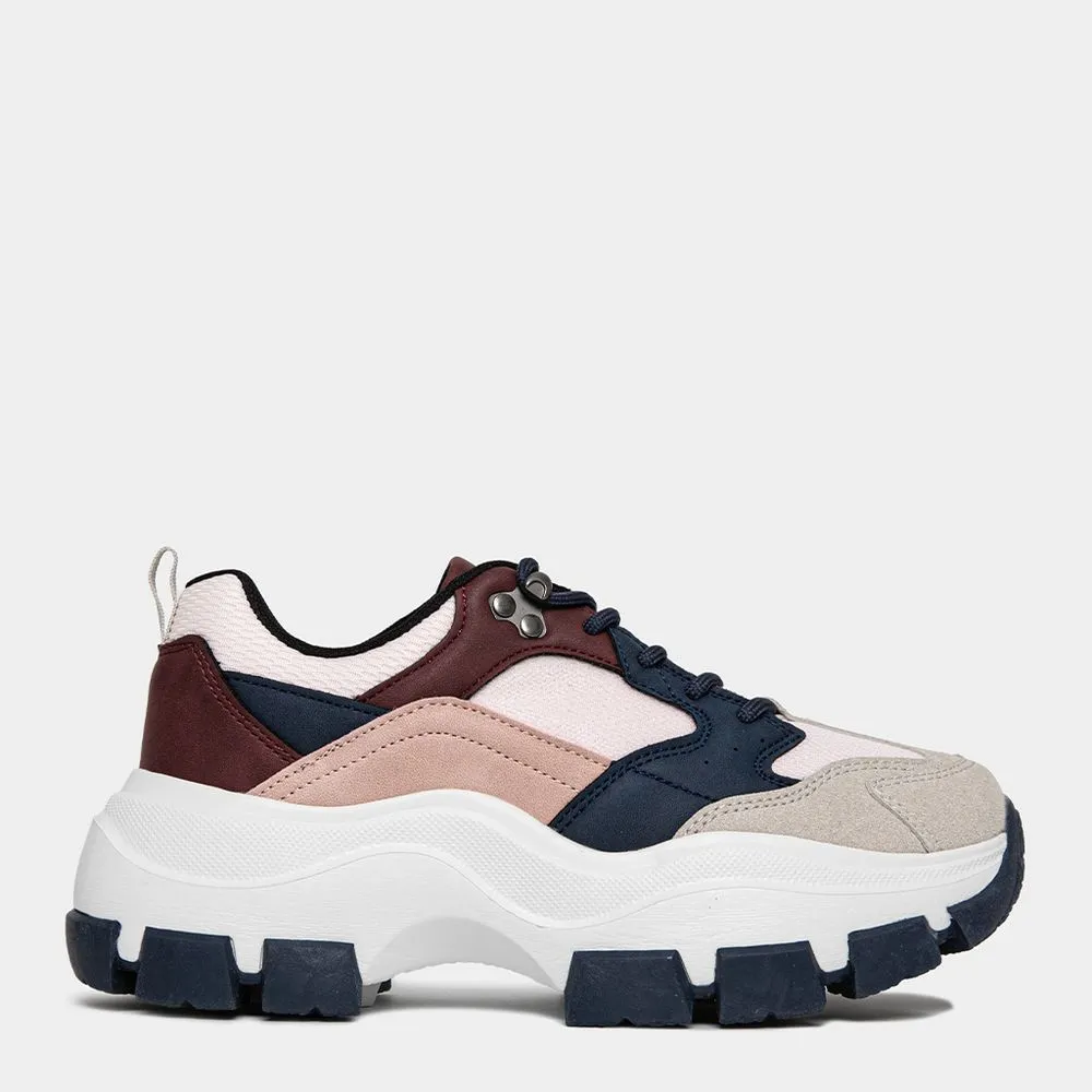 ZAPATILLAS URBANAS MUJER R18 R18CD063 MESH COLOR MULTICOLOR