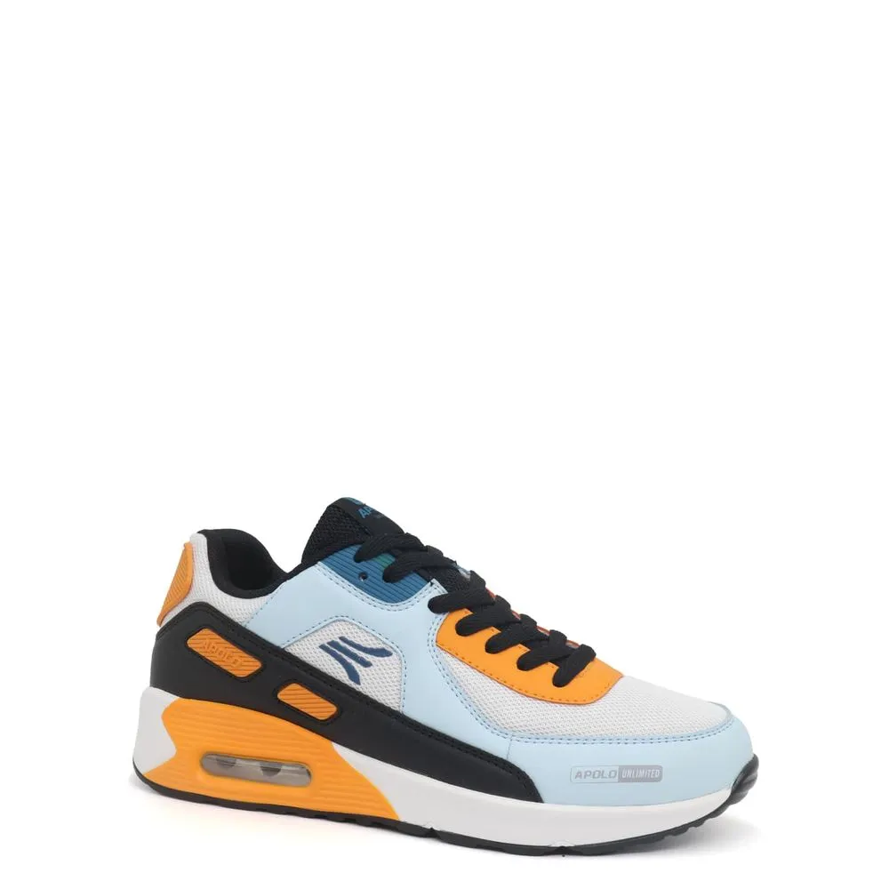 ZAPATILLAS URBANAS PARA MUJER APOLO AD2160 BLANCO ANARANJADO
