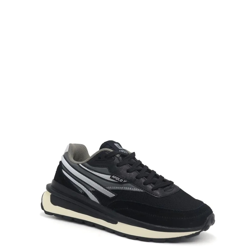 ZAPATILLAS URBANAS PARA MUJER APOLO AD2161 NEGRO
