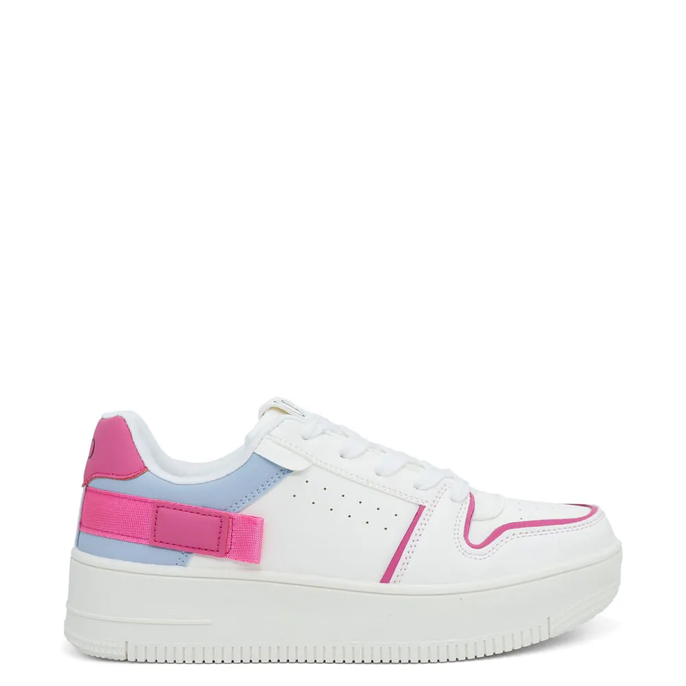 ZAPATILLAS URBANAS PARA MUJER OCEAN PACIFIC AGALYM BLANCO AZUL
