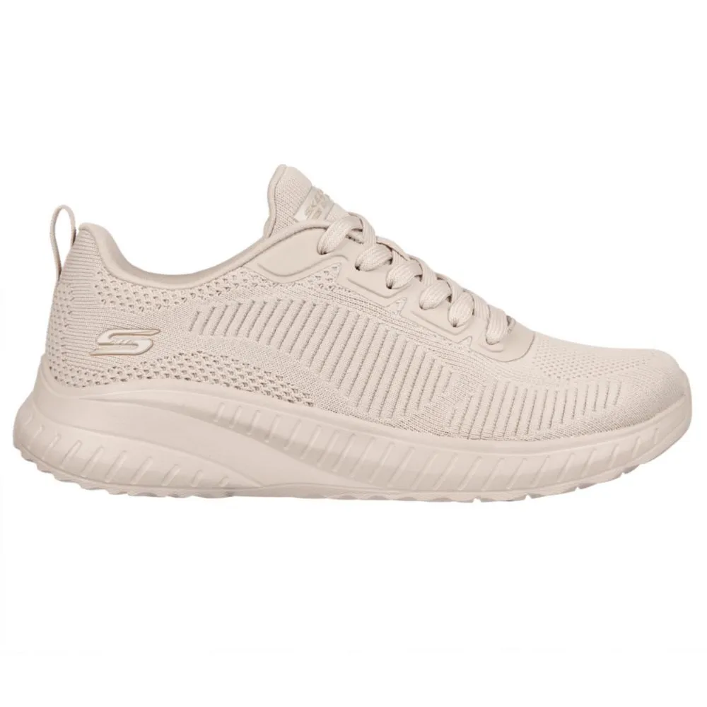 ZAPATILLAS URBANAS PARA MUJER SKECHERS COMF  117209NUDE BOBS SQUAD BEIGE