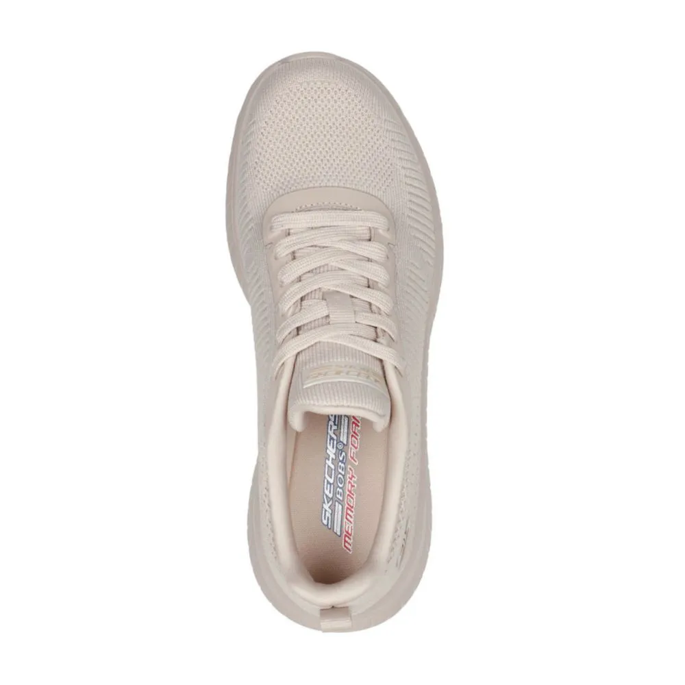 ZAPATILLAS URBANAS PARA MUJER SKECHERS COMF  117209NUDE BOBS SQUAD BEIGE