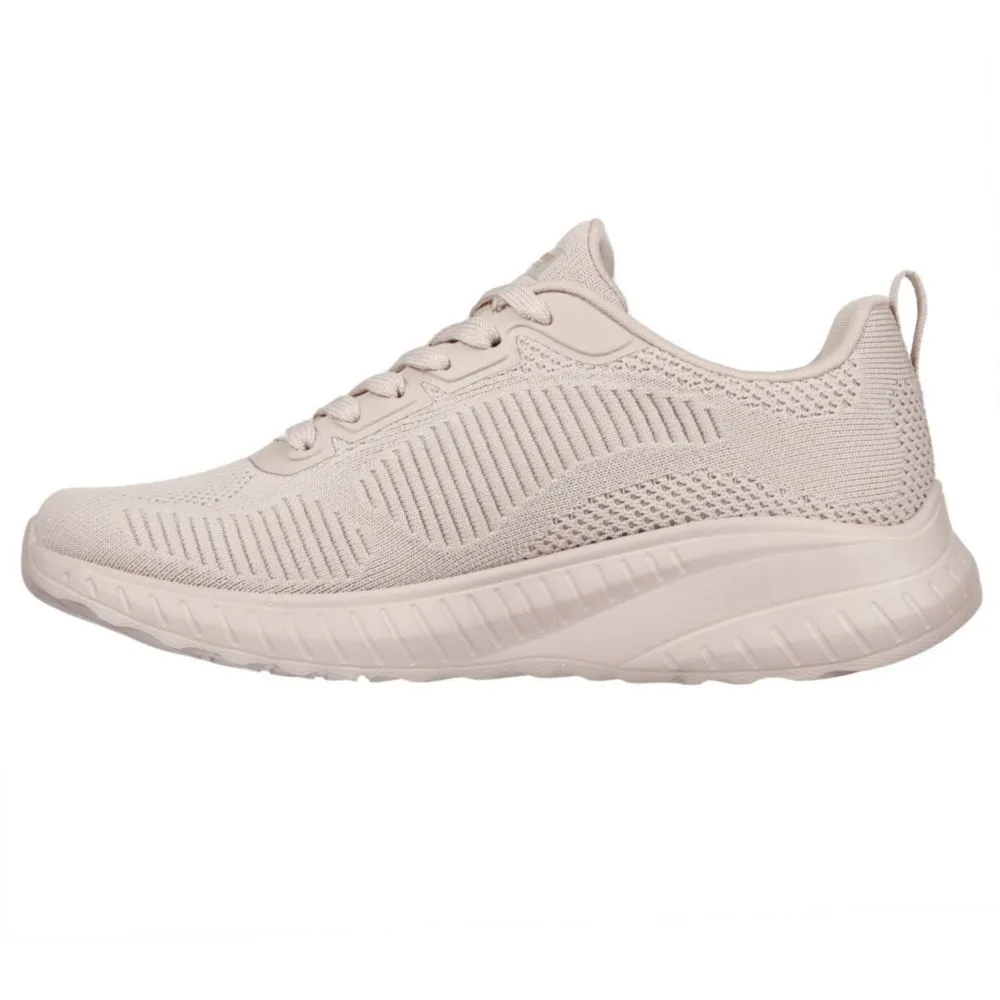 ZAPATILLAS URBANAS PARA MUJER SKECHERS COMF  117209NUDE BOBS SQUAD BEIGE