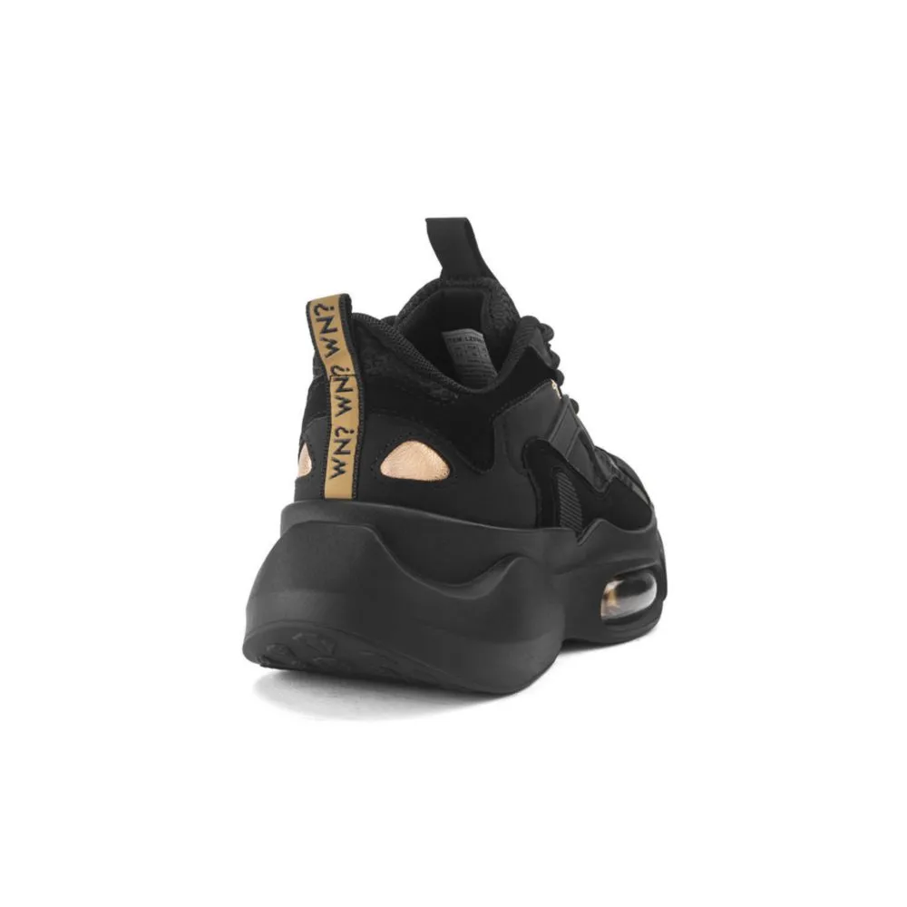 ZAPATILLAS URBANAS PARA MUJER TIME CHOPPER LZ065702 NEGRO 1