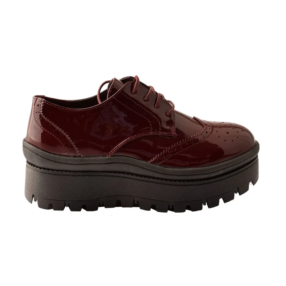 Zapato Penny Rojo Weide