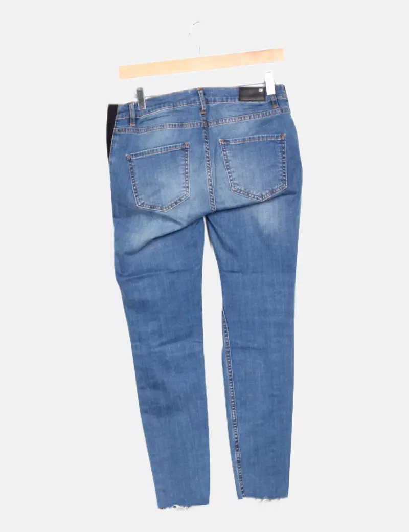 Zara Jeans azul básico