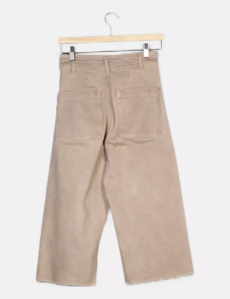 Zara Jeans beige básico