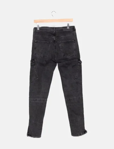 Zara Jeans skinny cargo